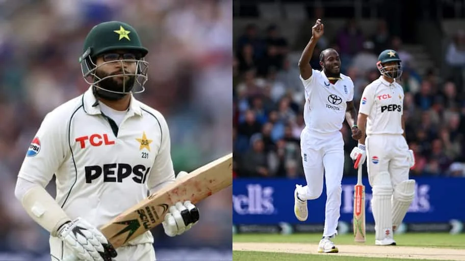 Pakistan were reduced early, with Archer leading the bowling attack as England eyed what would be just