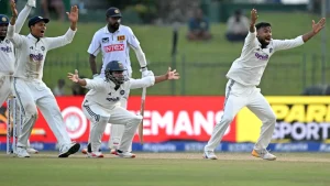 After reaching the Sri Lanka dressing room, he threw away his gloves