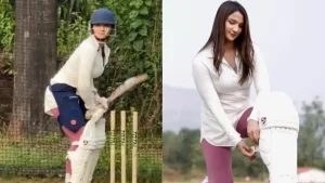 As the daughter of former India cricketer and former head coach of the Indian men's team Sanjay