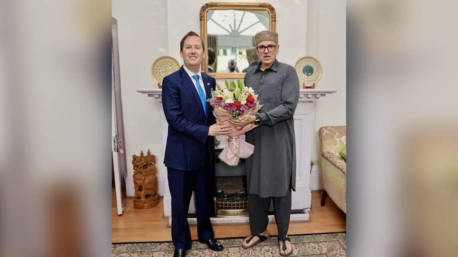 After he met with CM Omar Abdullah, Gor said, “It's a pleasure to be here...This is an important part
