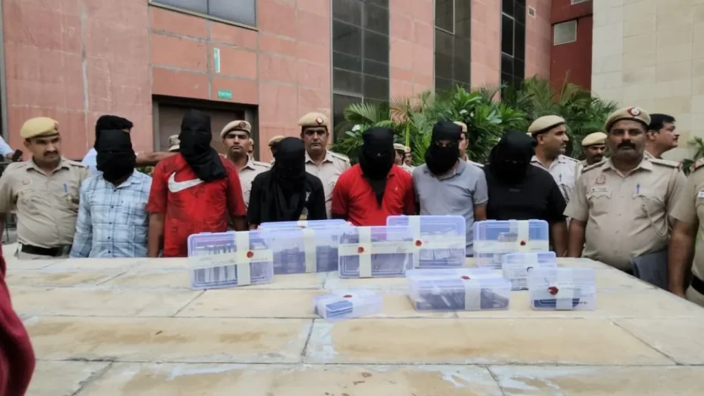 Police recovered Rs 2.40 lakh from Naman Sharma, Rs 22 lakh from Deepak, Rs 6.40 lakh from Dinesh, Rs 6