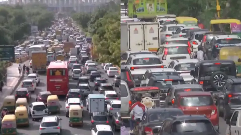 Critical routes in Delhi-NCR witnessed unprecedented traffic on Friday as the national capital
