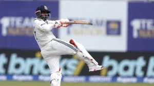 Rishabh Pant scored a fiery half-century as his 69-ball 66 helped India put up 193, setting up a 372-run