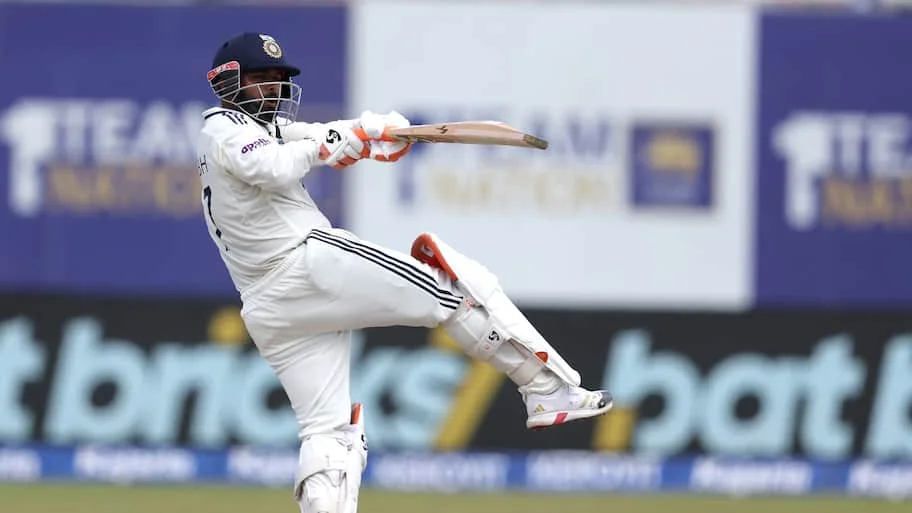 Rishabh Pant scored a fiery half-century as his 69-ball 66 helped India put up 193, setting up a 372-run