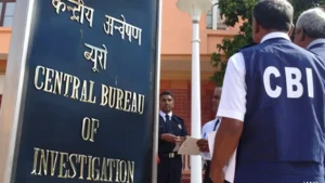 The agency laid a trap on Tuesday and caught the accused officer for accepting a bribe of Rs 10 lakh