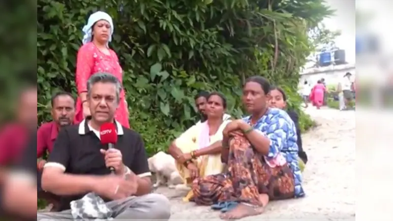 Exploring the valley of the Trishuli river, where a massive flash flood had washed away entire