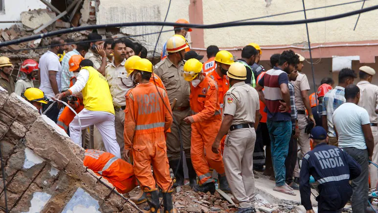 Delhi Building That Collapsed Was 50 Years Old And Dying. Greed Revived It