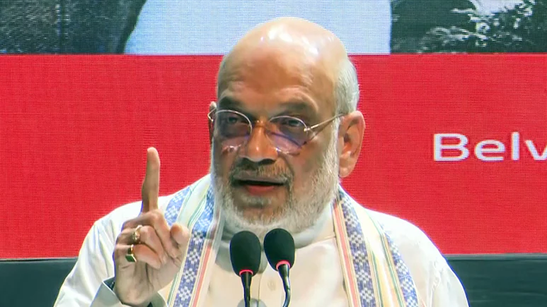 Amit Shah's Mumbai Visit Spans Hindi Conference, Lalbaugcha Raja Darshan