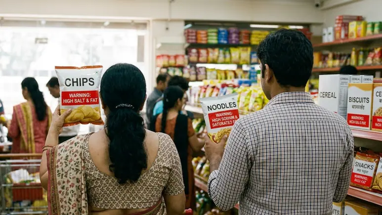80 per cent of Indian consumers want packaged foods and beverage products to carry a warning