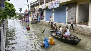 About 36.5 crore people were affected by floods between 2000 and 2025, according to the same
