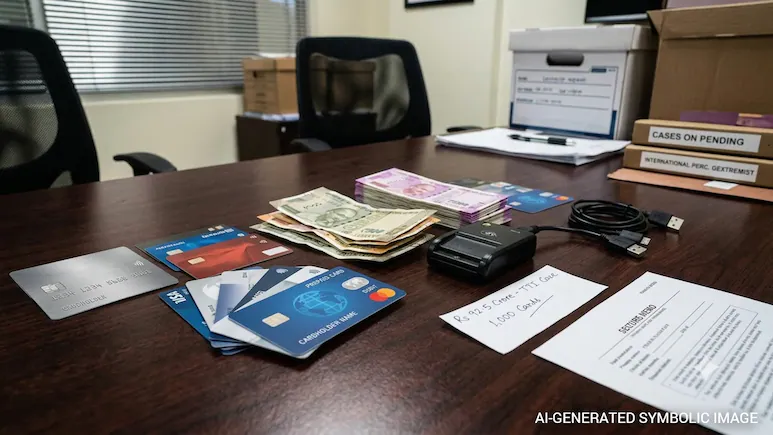 ED officials seized Rs 37 lakh in cash from Mathai's premises in Bengaluru that had allegedly