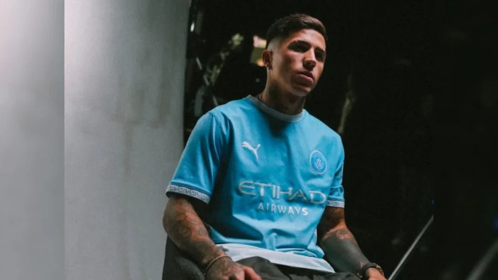 Enzo Fernandez said he "didn't hesitate for a second" when Manchester City made contact