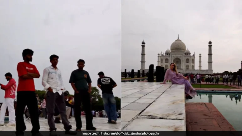Photographer Calls Out Men Staring At Foreigner At Taj Mahal — 'Won't She Feel Uncomfortable?'