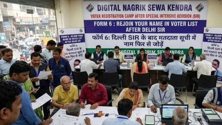 Over 5 Lakh Claims, Objections Filed Ahead Of Delhi SIR Draft Roll Release