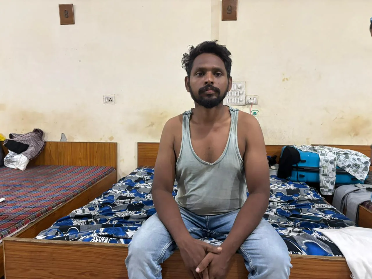 Raza Khatoon from Bihar has already spent weeks here, sleeping in the underpass near AIIMS