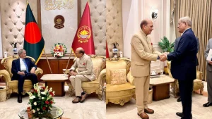 This is the first time that the Indian High Commissioner has met the President of Bangladesh