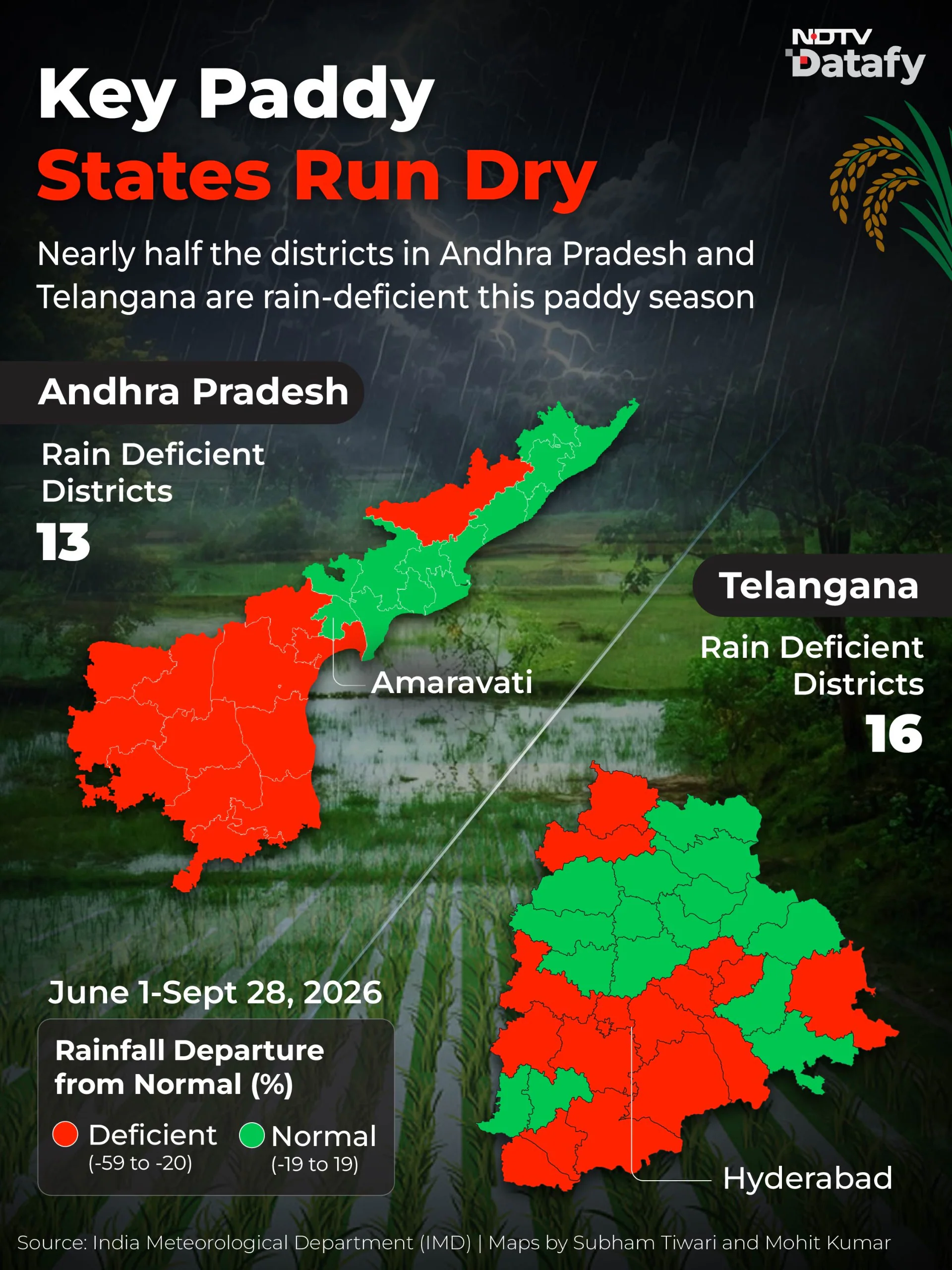 Cyclone Arnab brought heavy rains, strong winds and flooding to several Indian states over