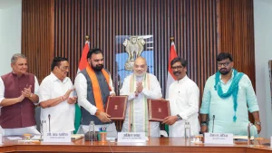 Bihar, Jharkhand sign agreement on sharing Sone River water Bihar and Jharkhand signed