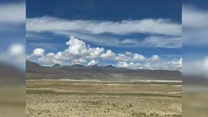 One of Ladakh's iconic high-altitude lakes is shrinking rapidly, with Tso Kar losing nearly 70