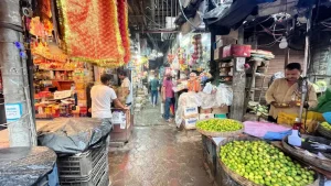 Encroachment is a major issue in Hogg Market, a massive market complex and an iconic shopping
