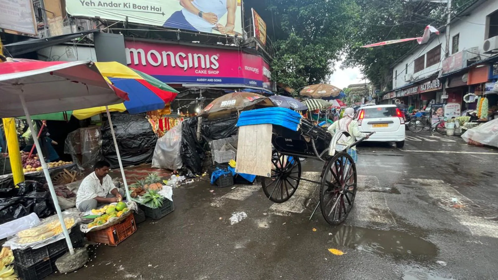 Encroachment is a major issue in Hogg Market, a massive market complex and an iconic shopping