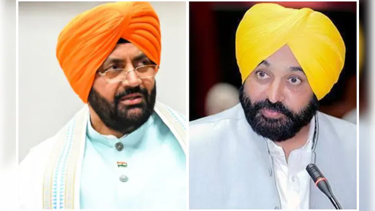 Bhagwant Mann's Fake Turban' Jibe Sparks Fresh Political Row In Punjab