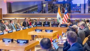 India and Liberia on Friday announced establishing a "group of friends" on the safety