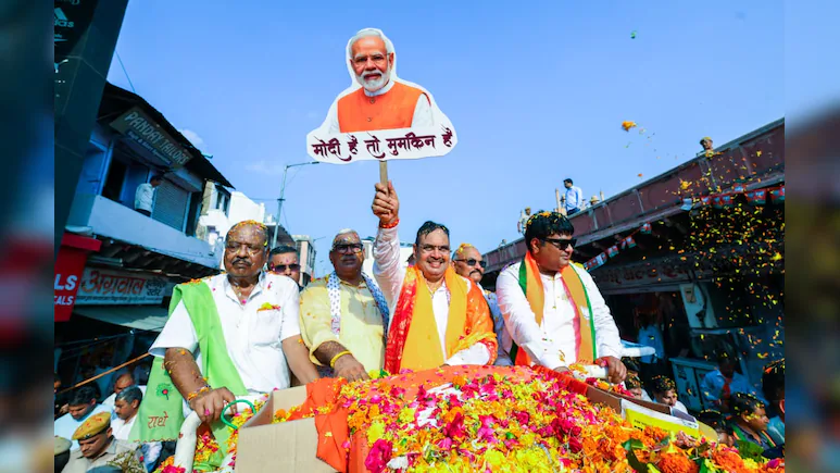 From the local-level organisation to the top leadership, the BJP participated in the urban