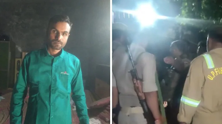 Azamgarh Senior Superintendent of Police Anil Kumar said a person in the Shambhupur village