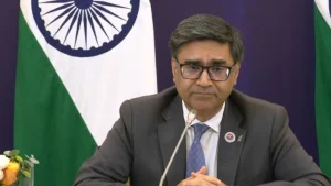 Addressing India's diplomatic intervention in the crisis, the Foreign Secretary emphasised that