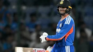 Days after scoring a record-breaking century, India opener Abhishek Sharma endured a nightmare
