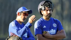 Rohit Sharma's place in India's 2027 ODI World Cup plans is expected to come under discussion