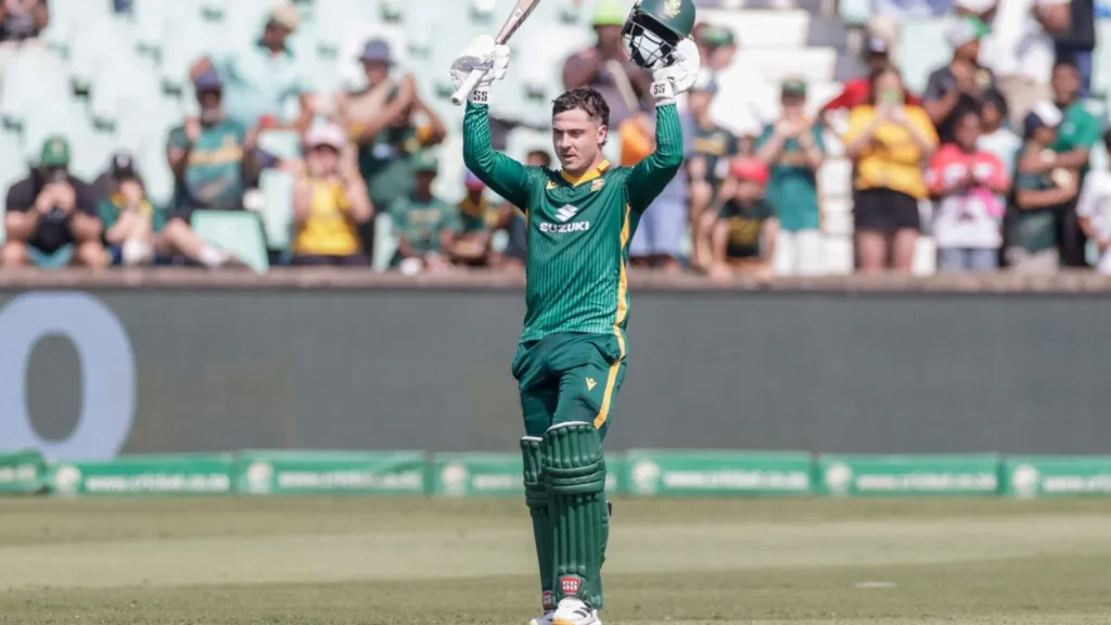 Breetzke has now scored eight 50-plus scores in his first 14 ODI innings for South Africa