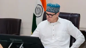 CM Abdullah said the National Conference as a political party had never formally adopted Vande