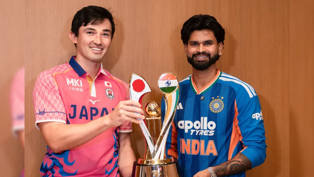 India vs Japan T20I LIVE Score : India confronts Japan in a one-off T20I on Tuesday