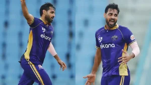 UP T20 League 2026: Bhuvneshwar Kumar powers Lucknow Falcons to final with 47-run victory over