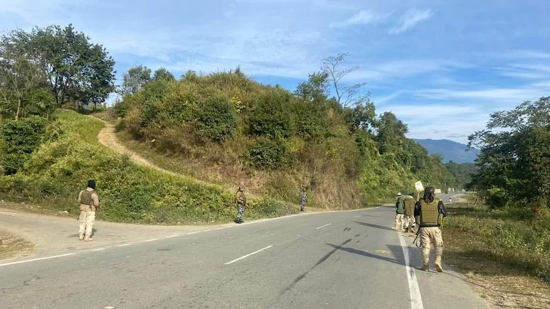 Two Naga civilians were killed and two others injured after armed assailants opened fire