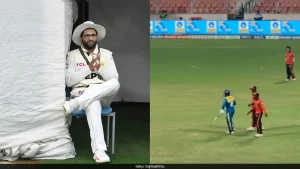 As accusations of 'faking' his injury in the second Test against England are levied