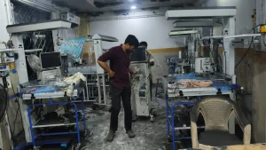 Two infants died after a fire broke out in the Special Newborn Care Unit (SNCU) at Rajiv Gandhi