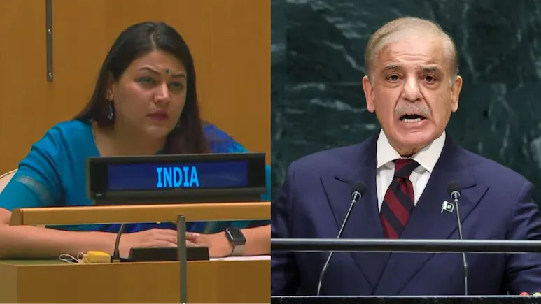 India on Saturday gave a stinging reply to Pakistan Prime Minister Shehbaz Sharif's statements
