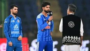 India won the toss and elected to bowl against Afghanistan in the second T20I of the three-game