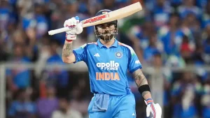 Virat Kohli etched his name deeper into cricket folklore on Sunday, becoming only the second