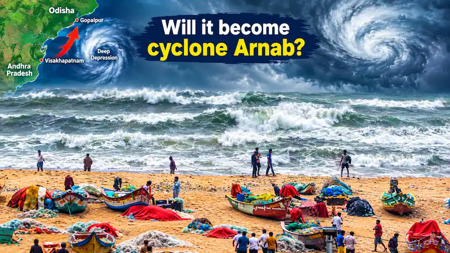 Though the initial model predicted chances of formation of a named storm, according to the IMD