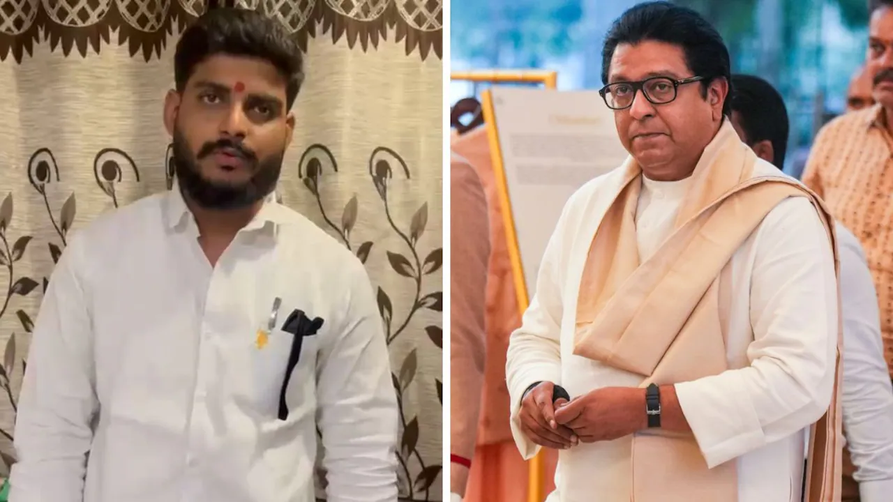 Influencer Made To Prostrate Before Raj Thackeray's Photo Over Reel — "MNS Style"