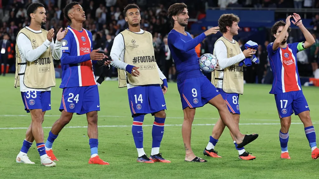 Suleiman Camara crashed in a consolation for Slovan, but Fabian Ruiz had the final say for PSG