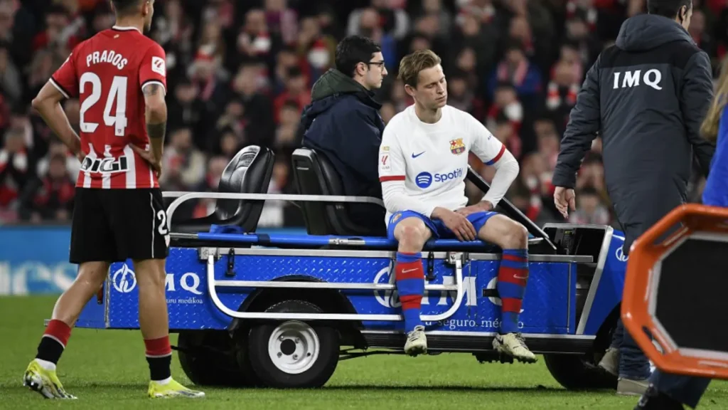 Barcelona midfielders Pedri and Frenkie de Jong are expected to miss the Champions League clash