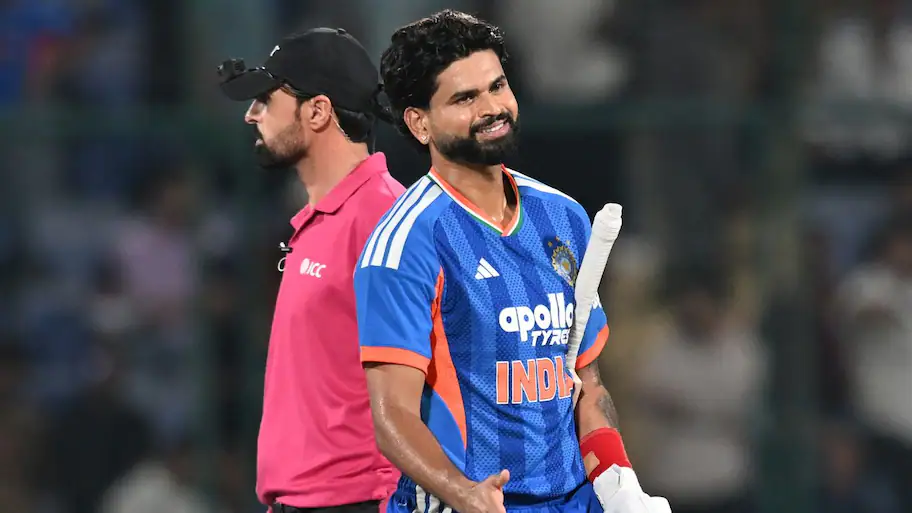 Shreyas Iyer created a unique record during the second T20I between India and Afghanistan