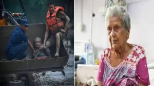 'Buried in mud, only her head above water': How 91-year-old woman, who became the confronts