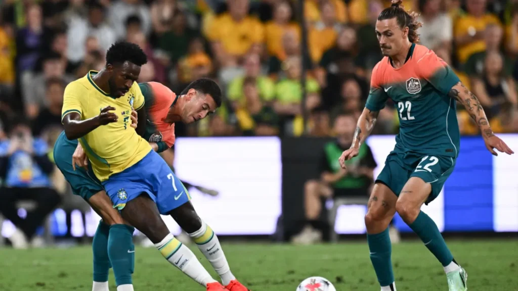 When will the Australia vs Brazil, Football Friendly match take place?