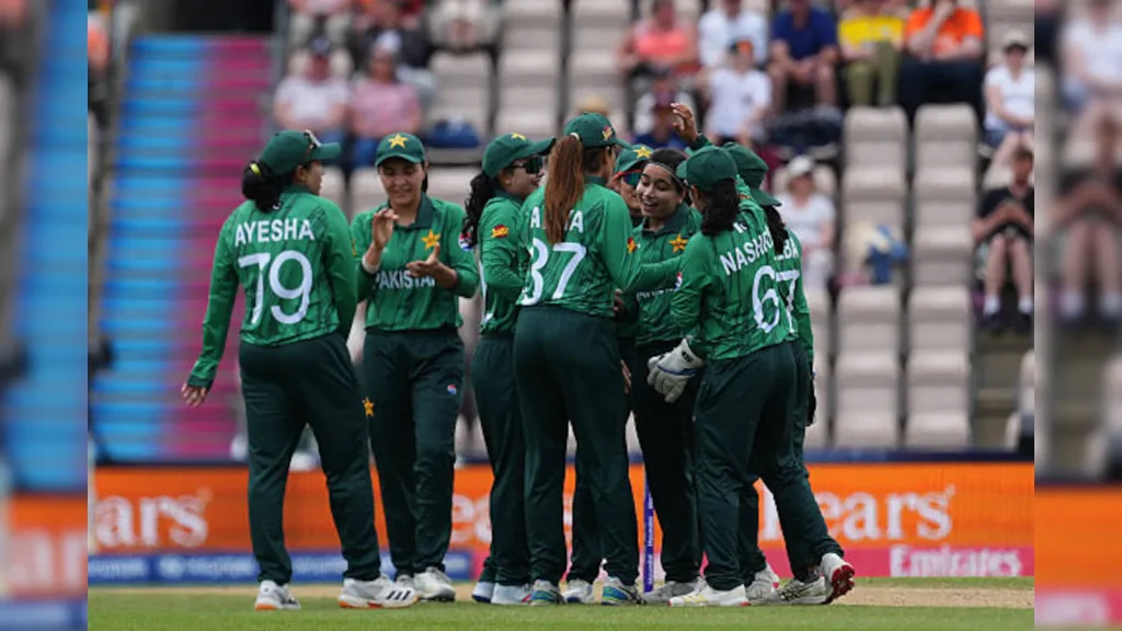 Pakistan women bagged a bronze medal after beating Bangladesh in the third-place clash by 31